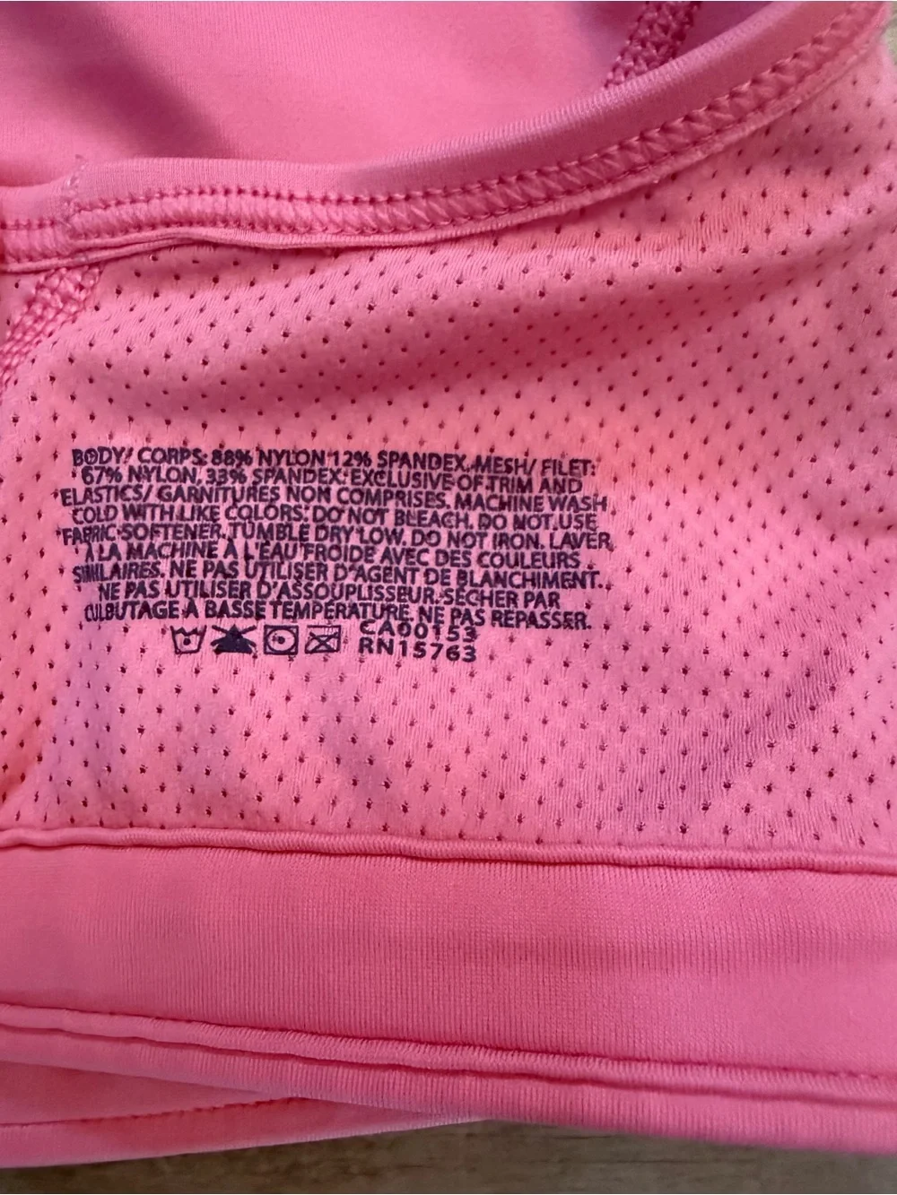 Champion Racerback Sports Bras - Coral & Sky Blue